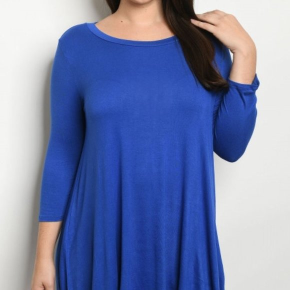Tunic Top PLUS SIZE - Picture 3 of 4